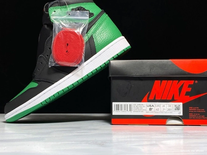 Rep Green Pine High 555088-030 Jordan 1 Air 0628
